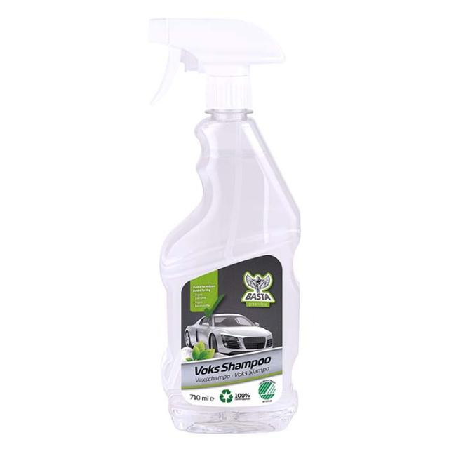 Basta Greenline voks shampoo 710ml svanemærket